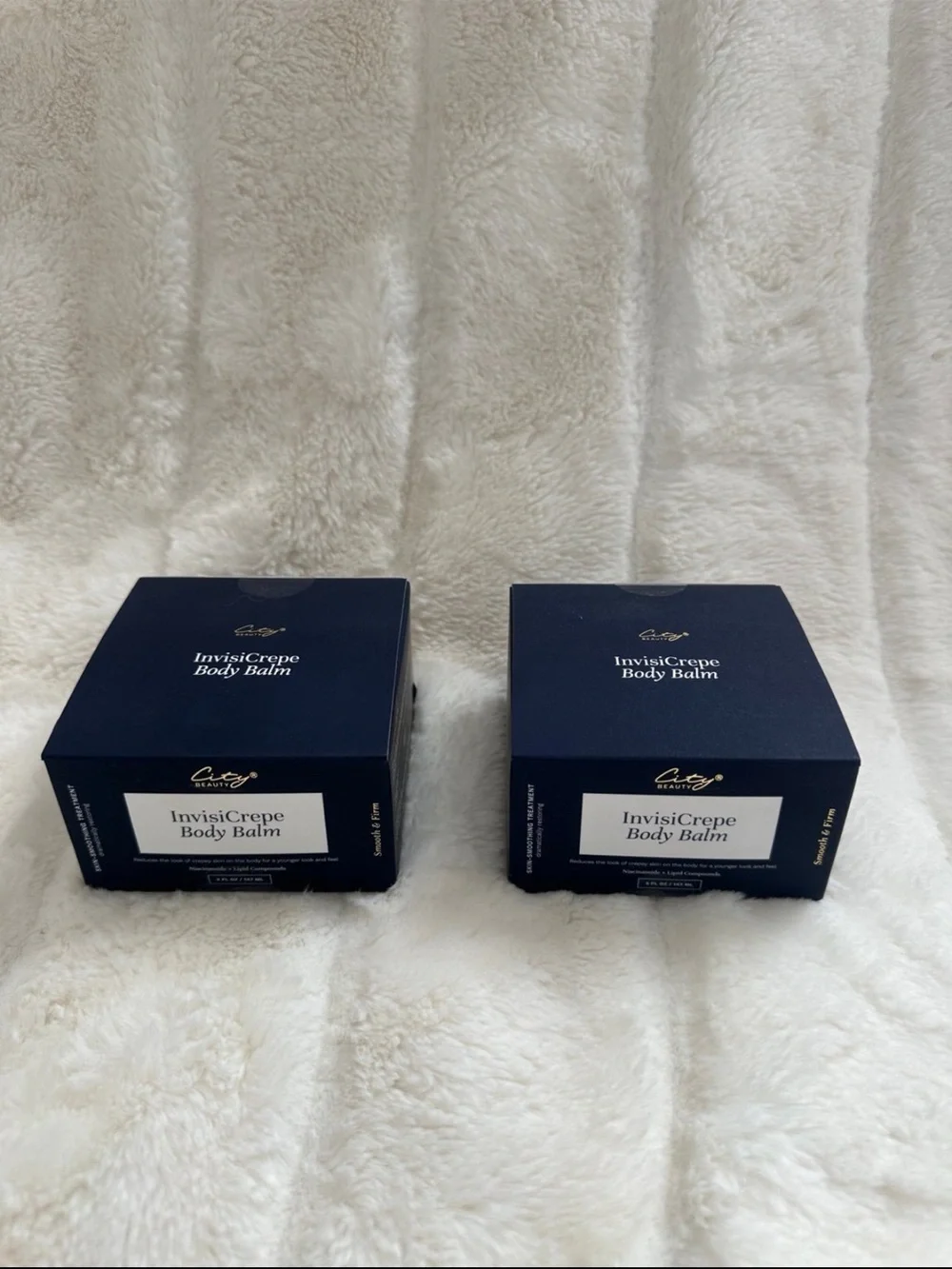 Body Balm Scented Skin Smoothing New Sealed Box invisicrepe body